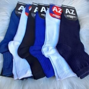 PACK X12 TENIS LISO AZ ALGODÓN