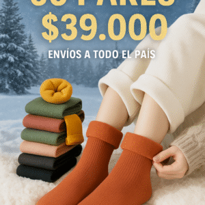 PROMO 60 PARES MEDIAS TÉRMICAS
