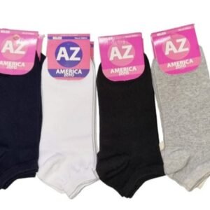 PACKS X12 SOQUETE AZ ALGODÓN