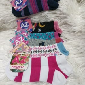 PACKS X12 SOQUETES AZ C/DISEÑOS