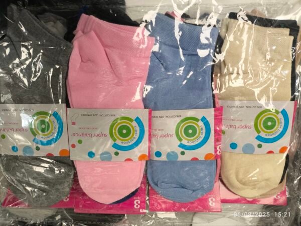 PACKS X12 SOQUETES DAMA ECONÓMICO